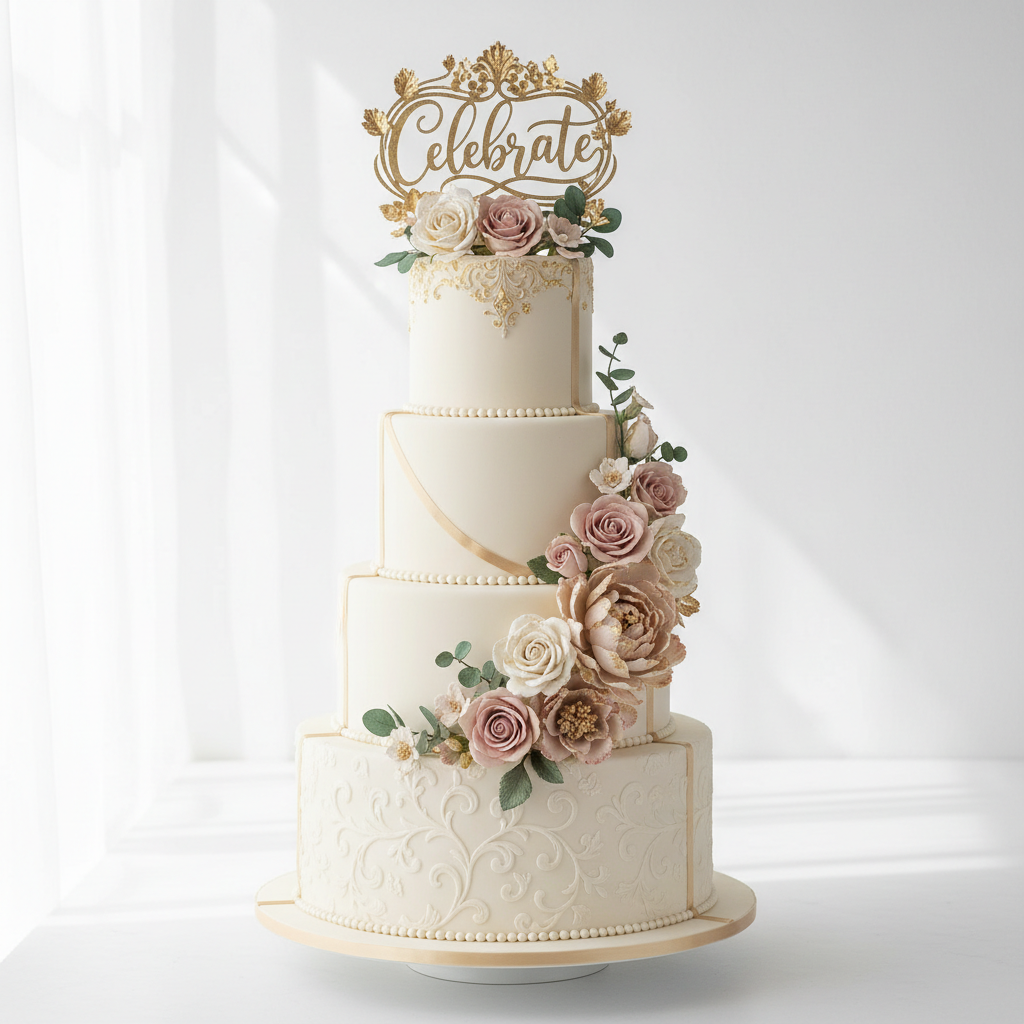 Tiered Celebration Cake